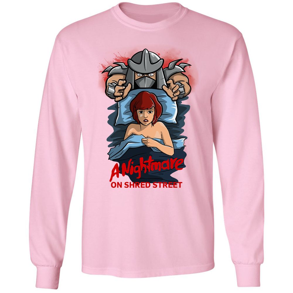 Long Sleeve T-Shirt - SQWZ8TEJ - Light Pink - 3