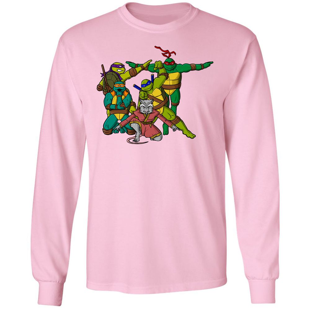 Long Sleeve T-Shirt - 12VXKFYD - Light Pink - 3