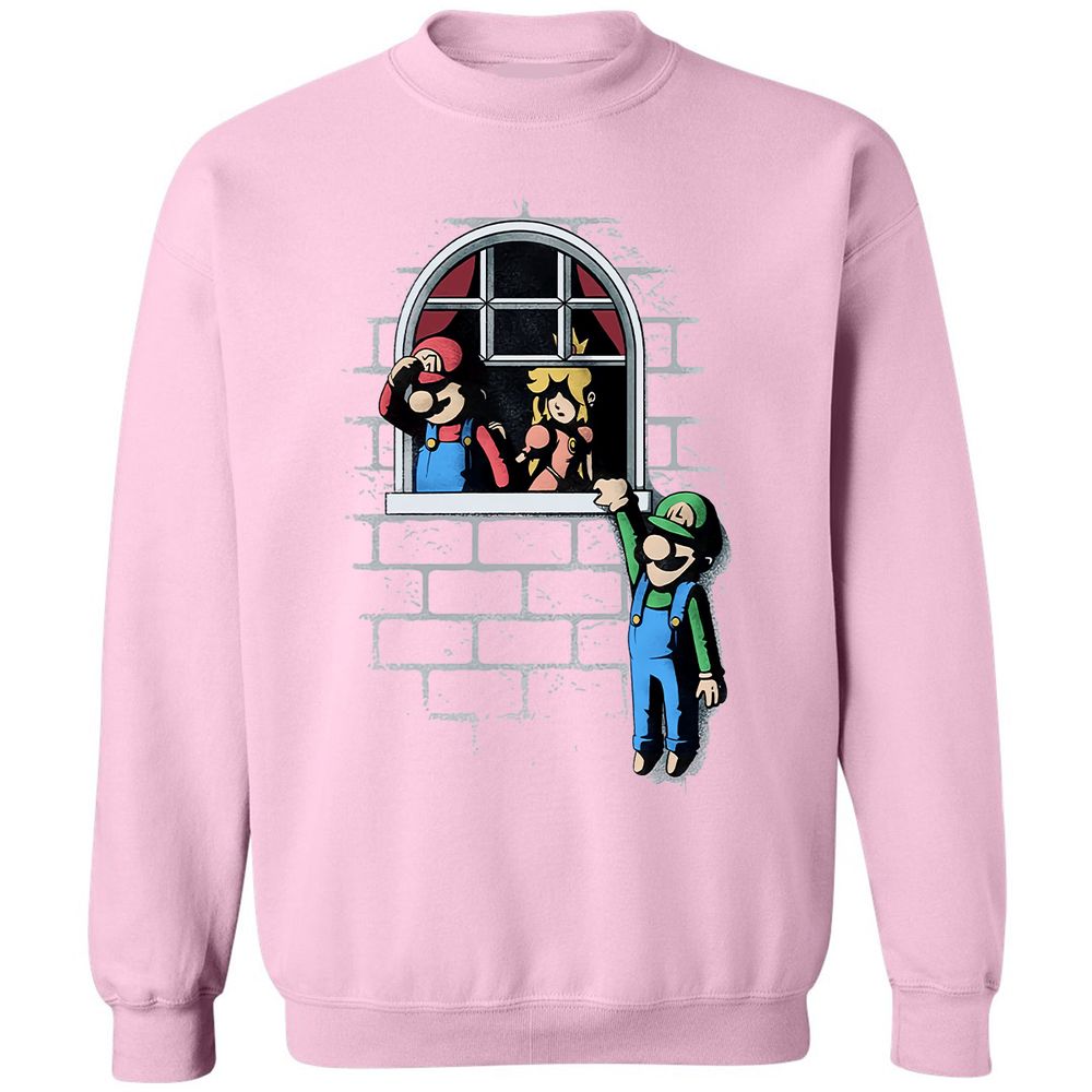 Classic Unisex Sweatshirt - HNPZ8VDX - Light Pink - 3