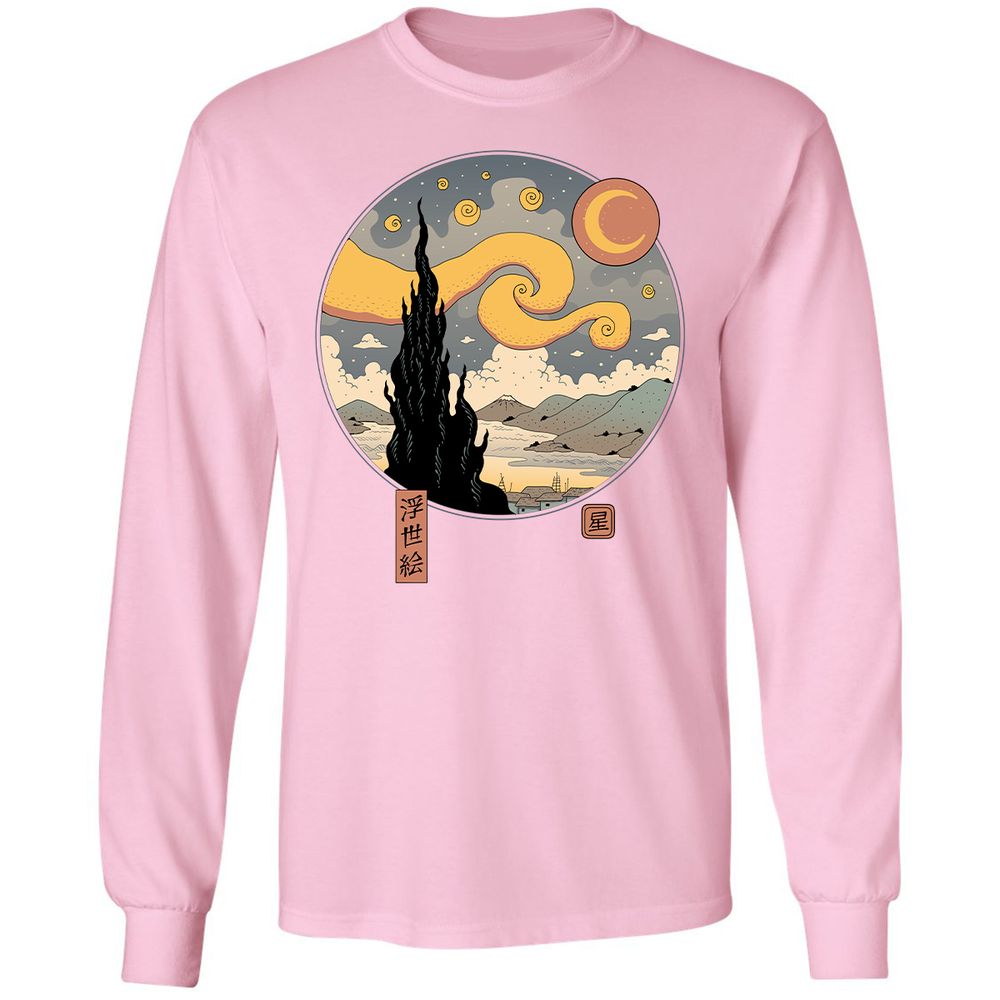Long Sleeve T-Shirt - 8KM2BNY2 - Light Pink - 3