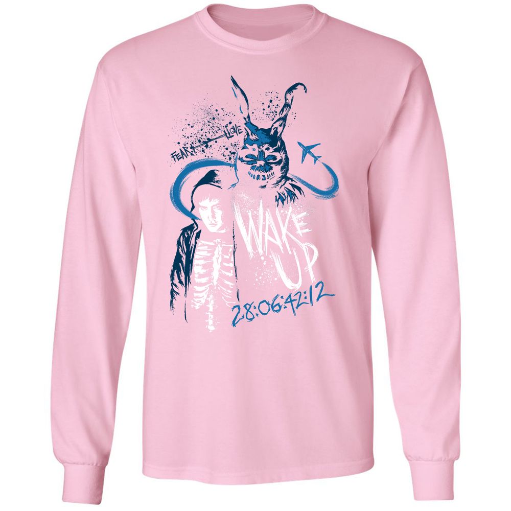 Long Sleeve T-Shirt - 3ZAKECK4 - Light Pink - 3