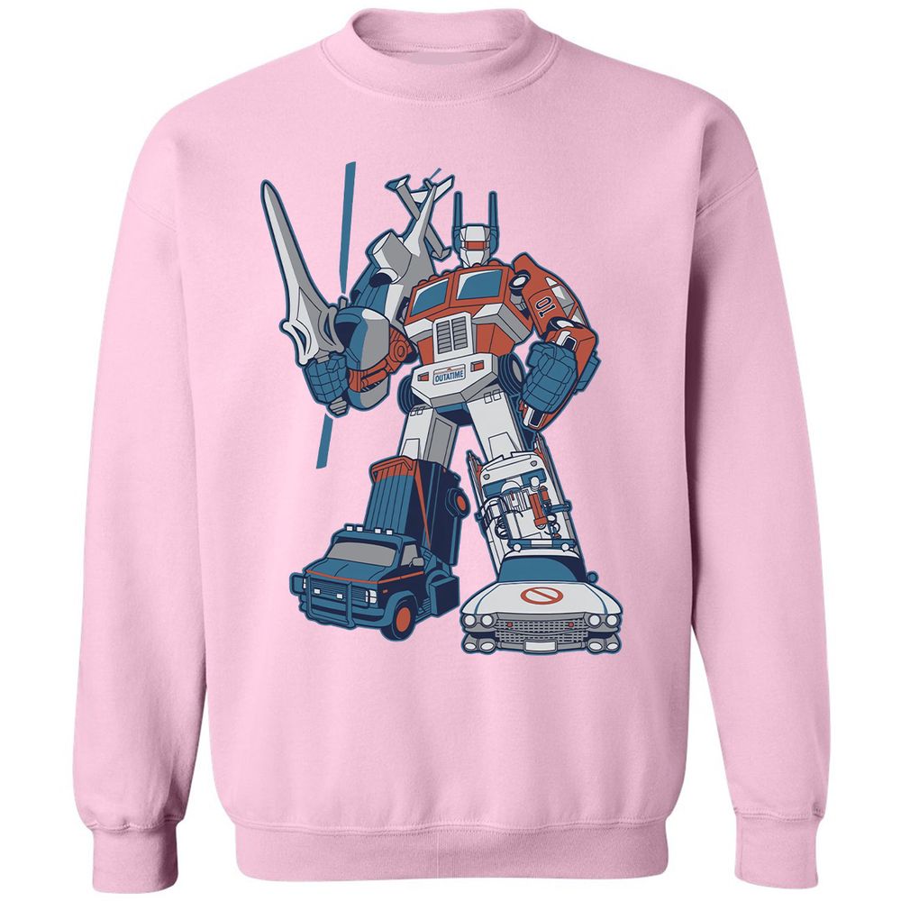Classic Unisex Sweatshirt - KFD9HWFJ - Light Pink - 3