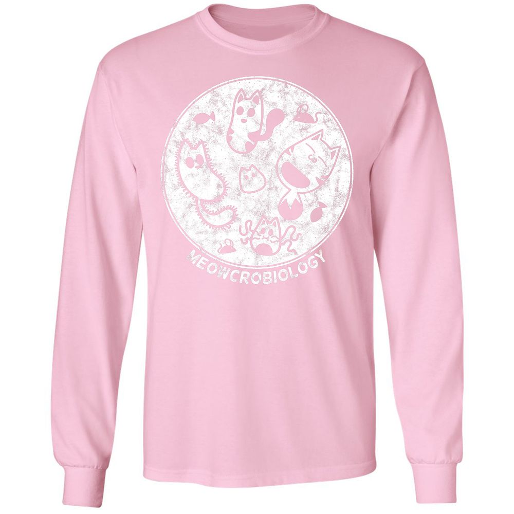 Long Sleeve T-Shirt - ELLVZCFT - Light Pink - 3