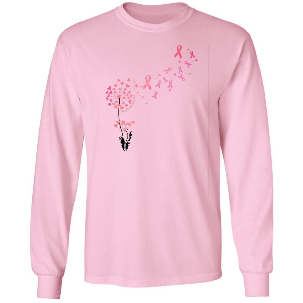 Long Sleeve T-Shirt - BEP4VWCE - Light Pink - 3