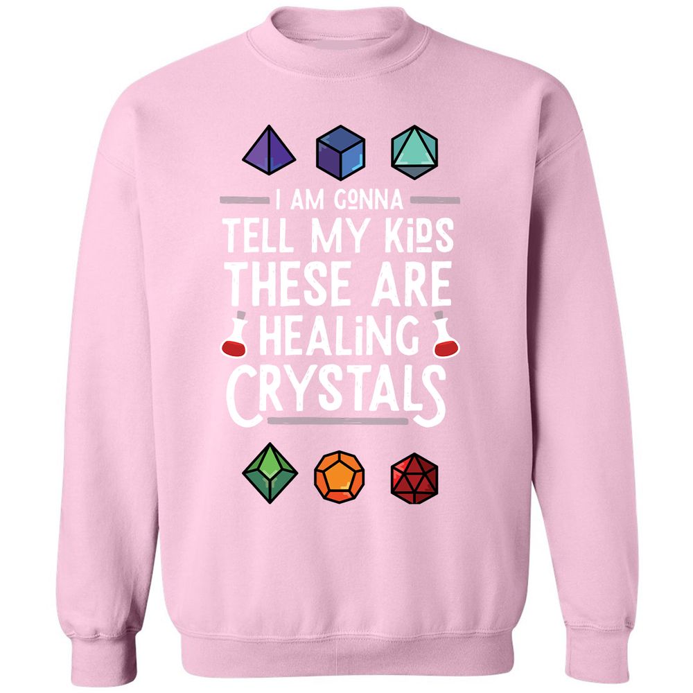 Classic Unisex Sweatshirt - 9VLUTTL9 - Light Pink - 3