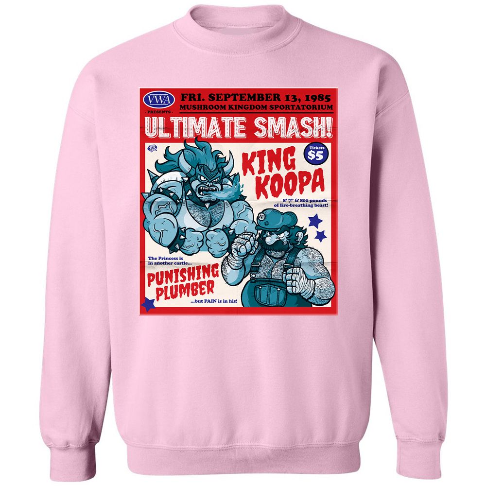 Classic Unisex Sweatshirt - F9M1C1QU - Light Pink - 3