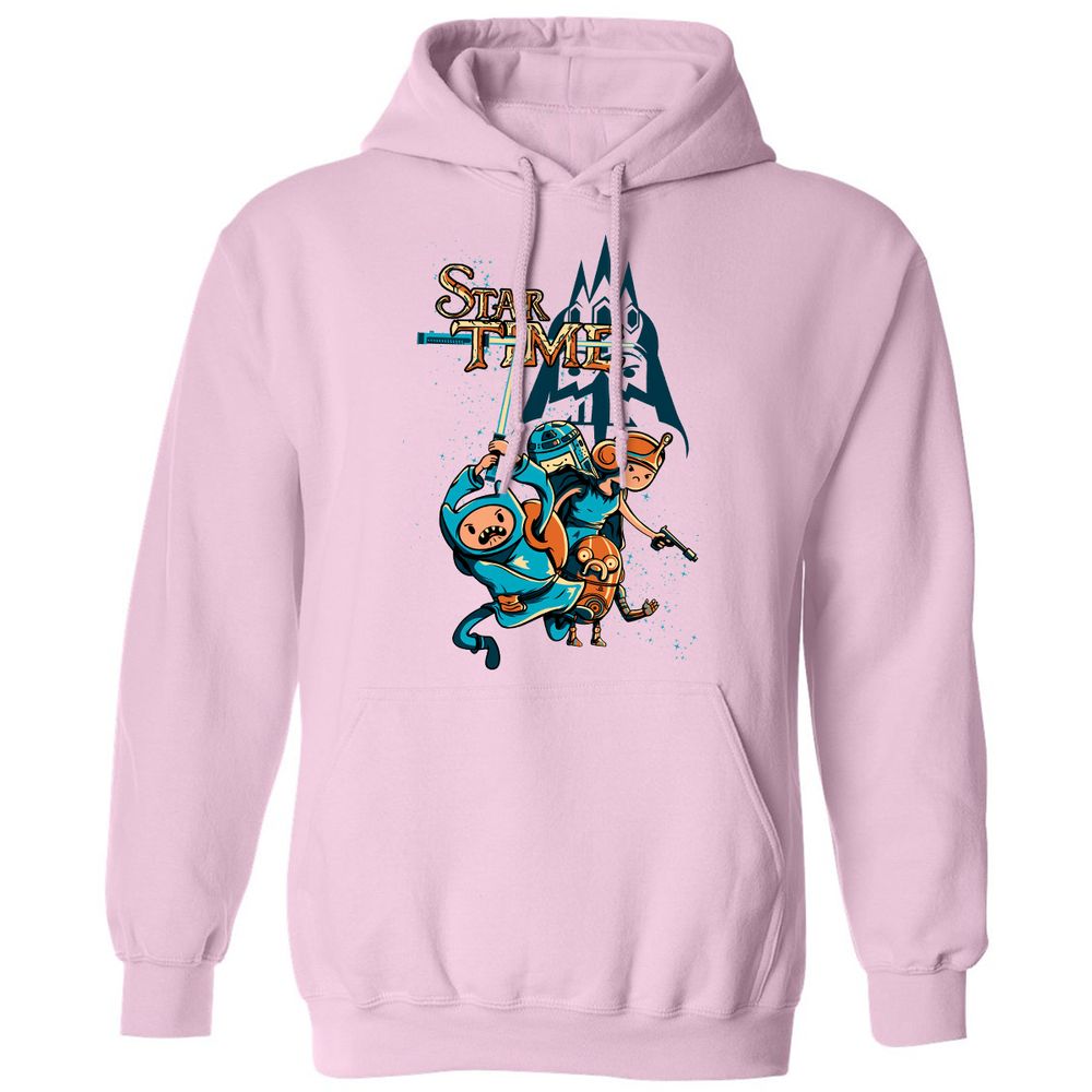 Classic Unisex Hoodie - 7E9VCM1H - Light Pink - 3