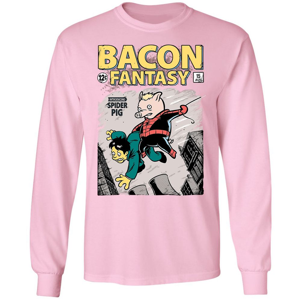 Long Sleeve T-Shirt - LLA2ME4K - Light Pink - 3