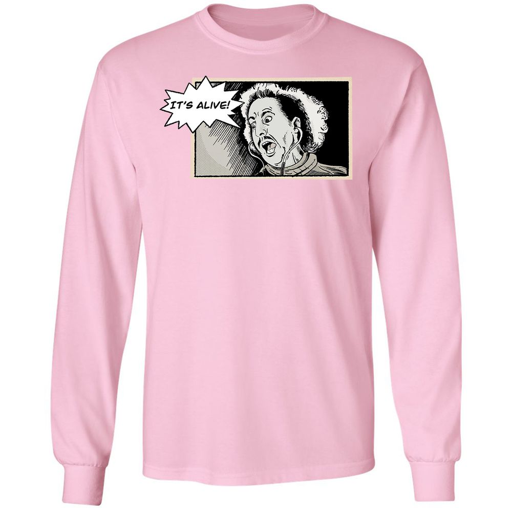 Long Sleeve T-Shirt - Q4AKVJ2Y - Light Pink - 3