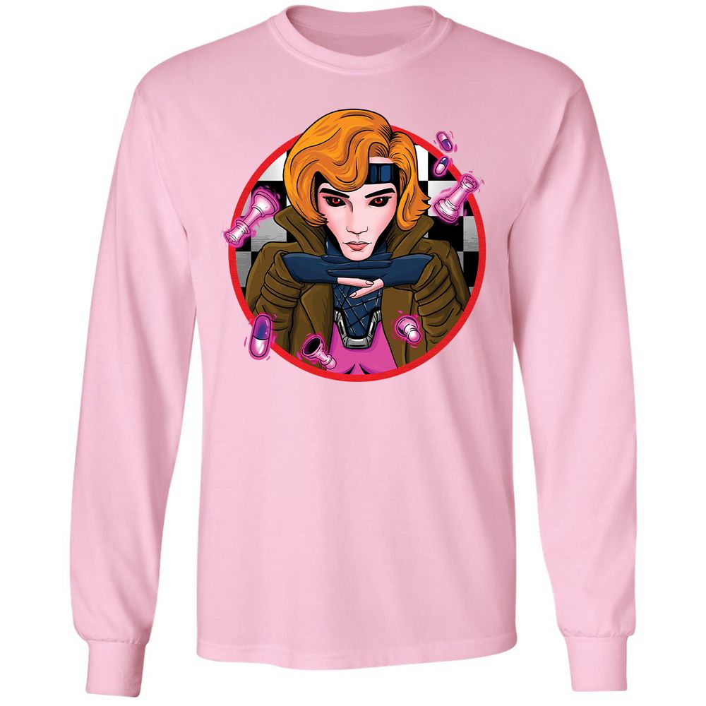 Long Sleeve T-Shirt - TCR5AQ1J - Light Pink - 3