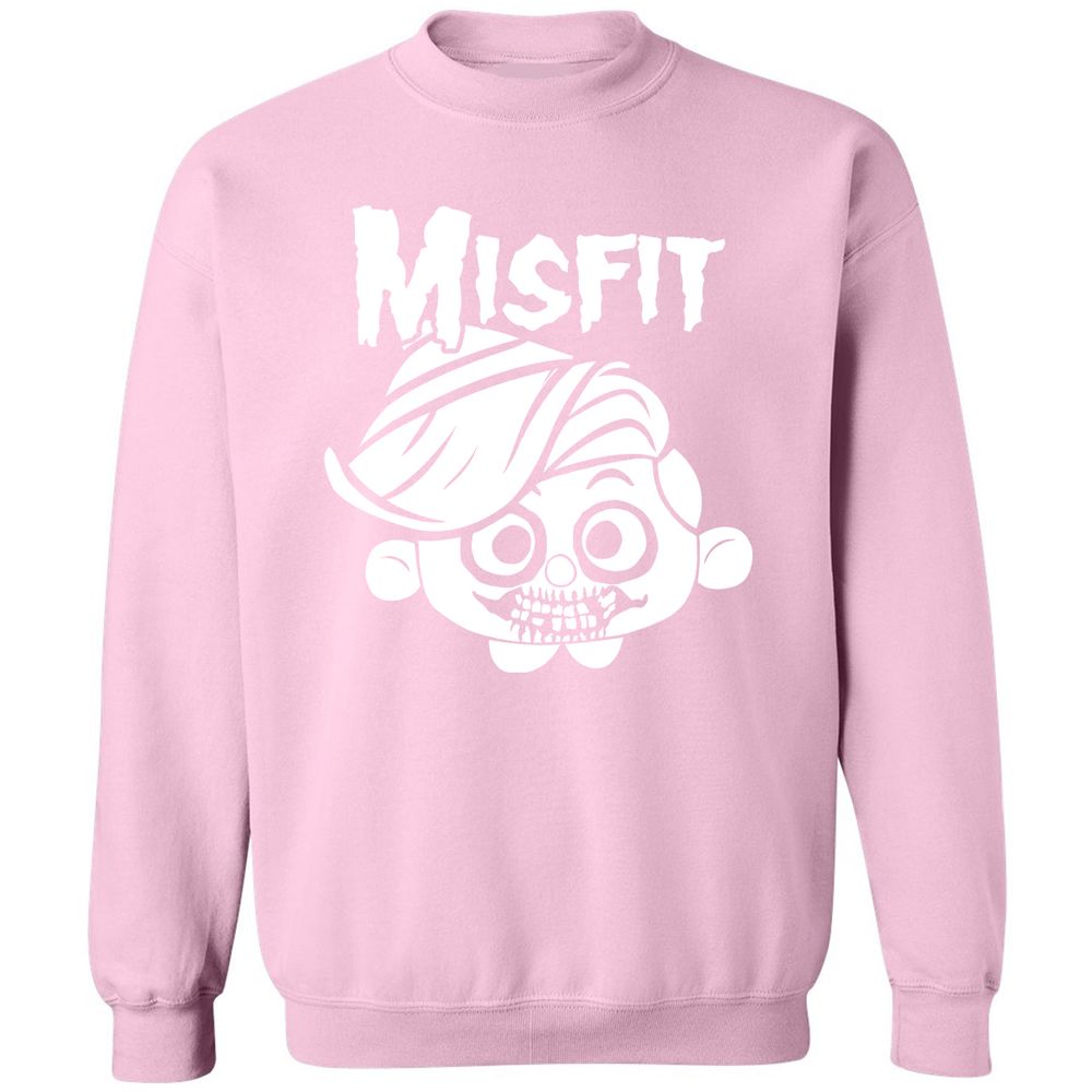Classic Unisex Sweatshirt - EVJFJDSB - Light Pink - 3