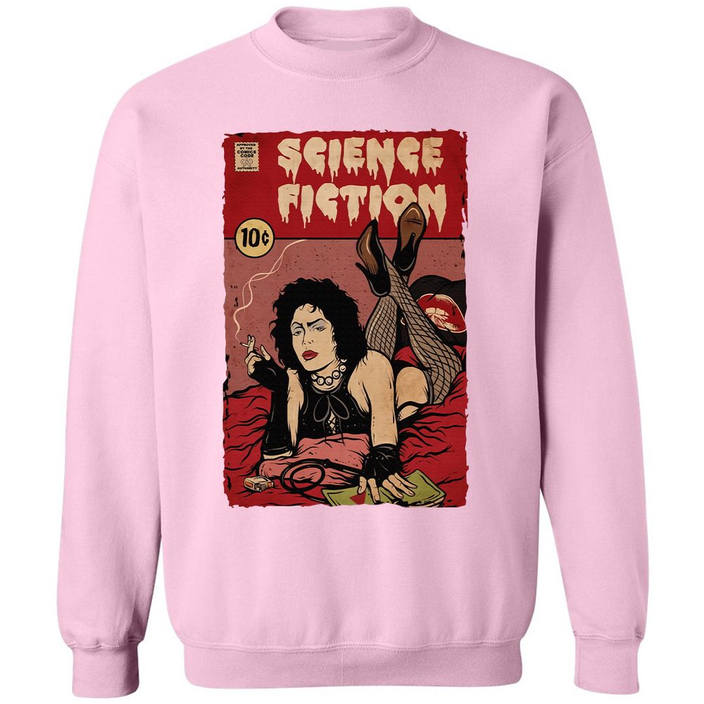 Classic Unisex Sweatshirt - 4VCVKU8Y - Light Pink - 3
