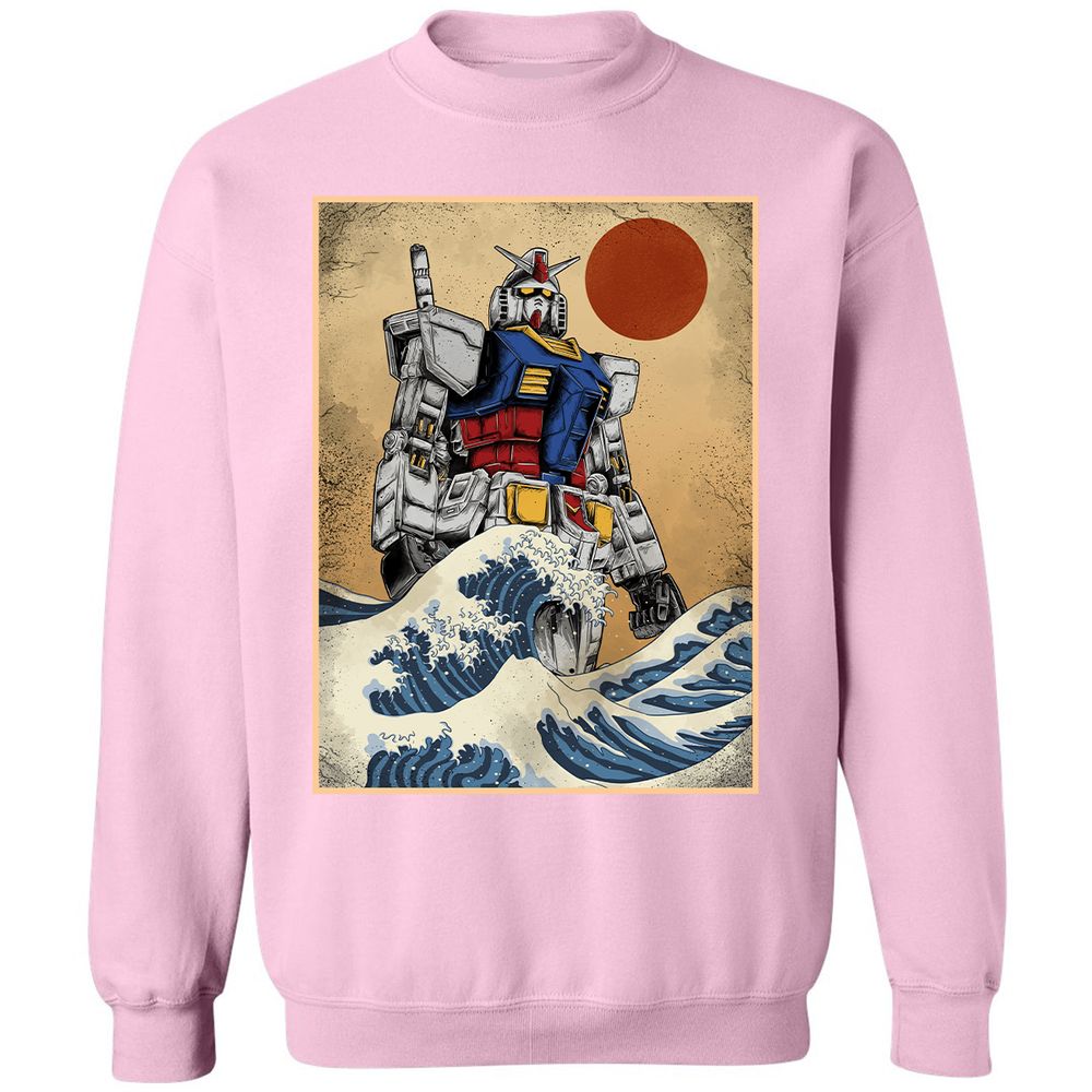 Classic Unisex Sweatshirt - LADYUA7P - Light Pink - 3