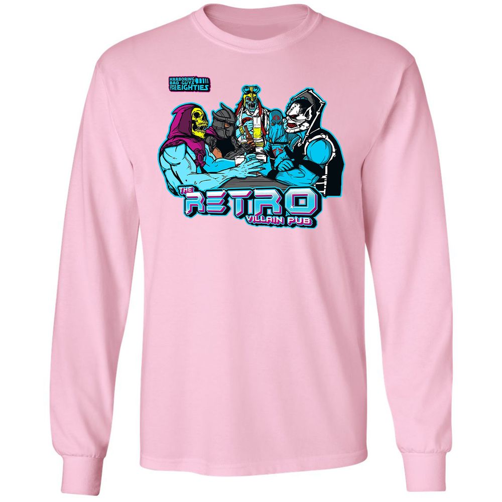 Long Sleeve T-Shirt - FGYBSGHY - Light Pink - 3