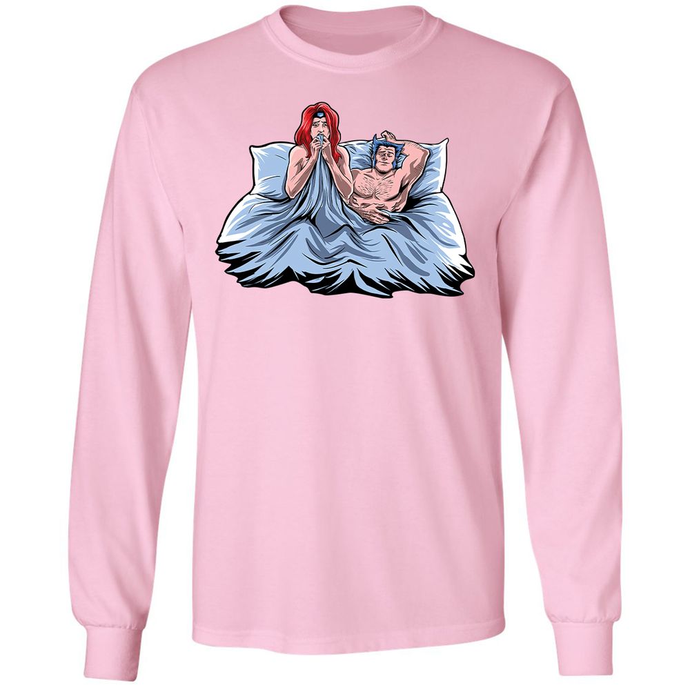 Long Sleeve T-Shirt - J75XG46M - Light Pink - 3
