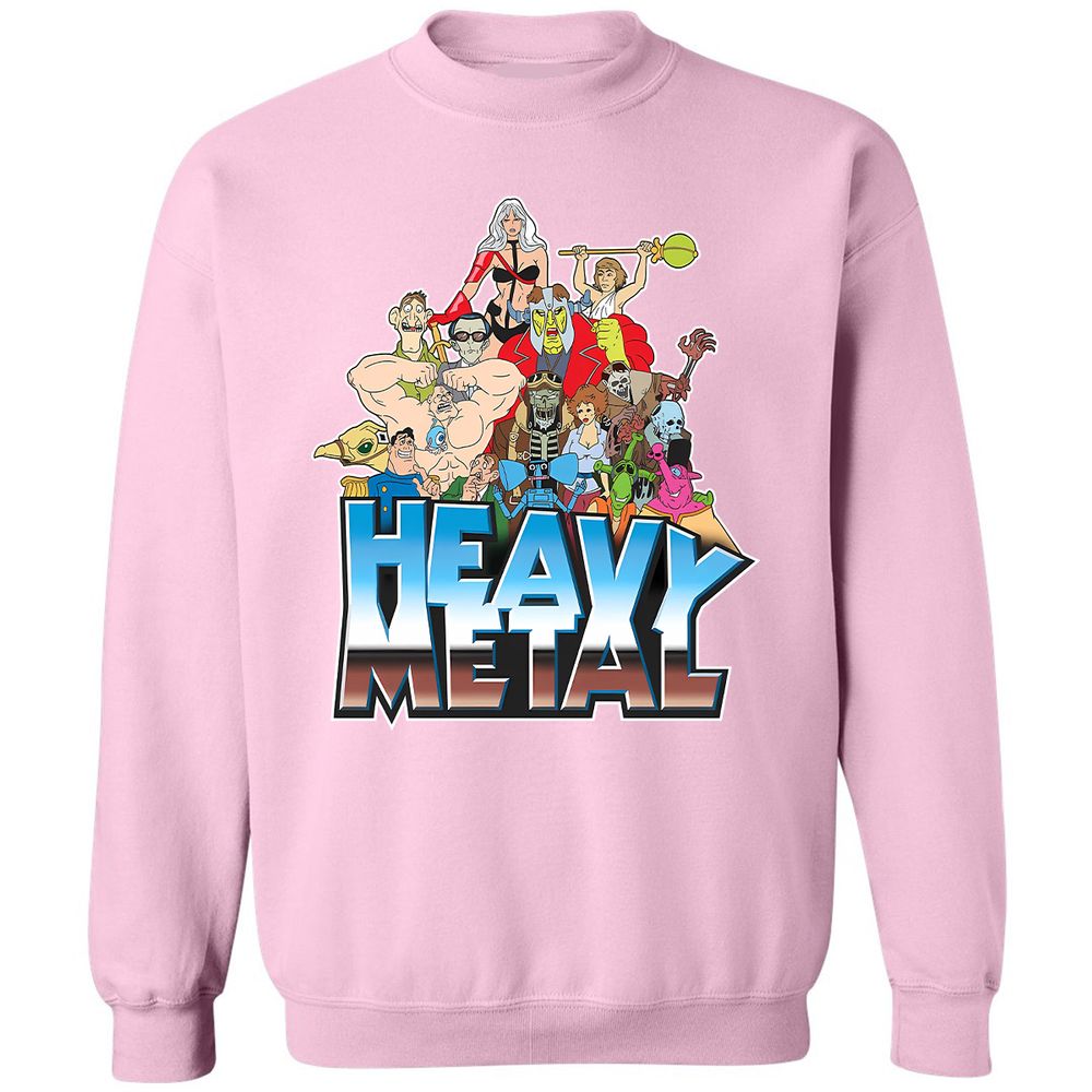 Classic Unisex Sweatshirt - ZX7BTG6D - Light Pink - 3