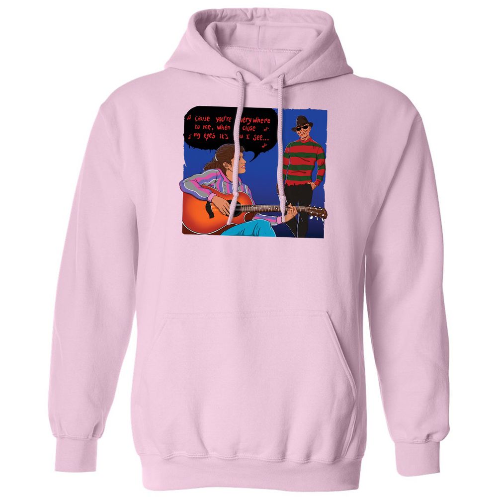 Classic Unisex Hoodie - Q3AVAFWK - Light Pink - 3