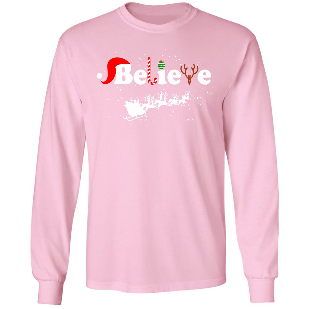 Long Sleeve T-Shirt - F346LKDV - Light Pink - 3