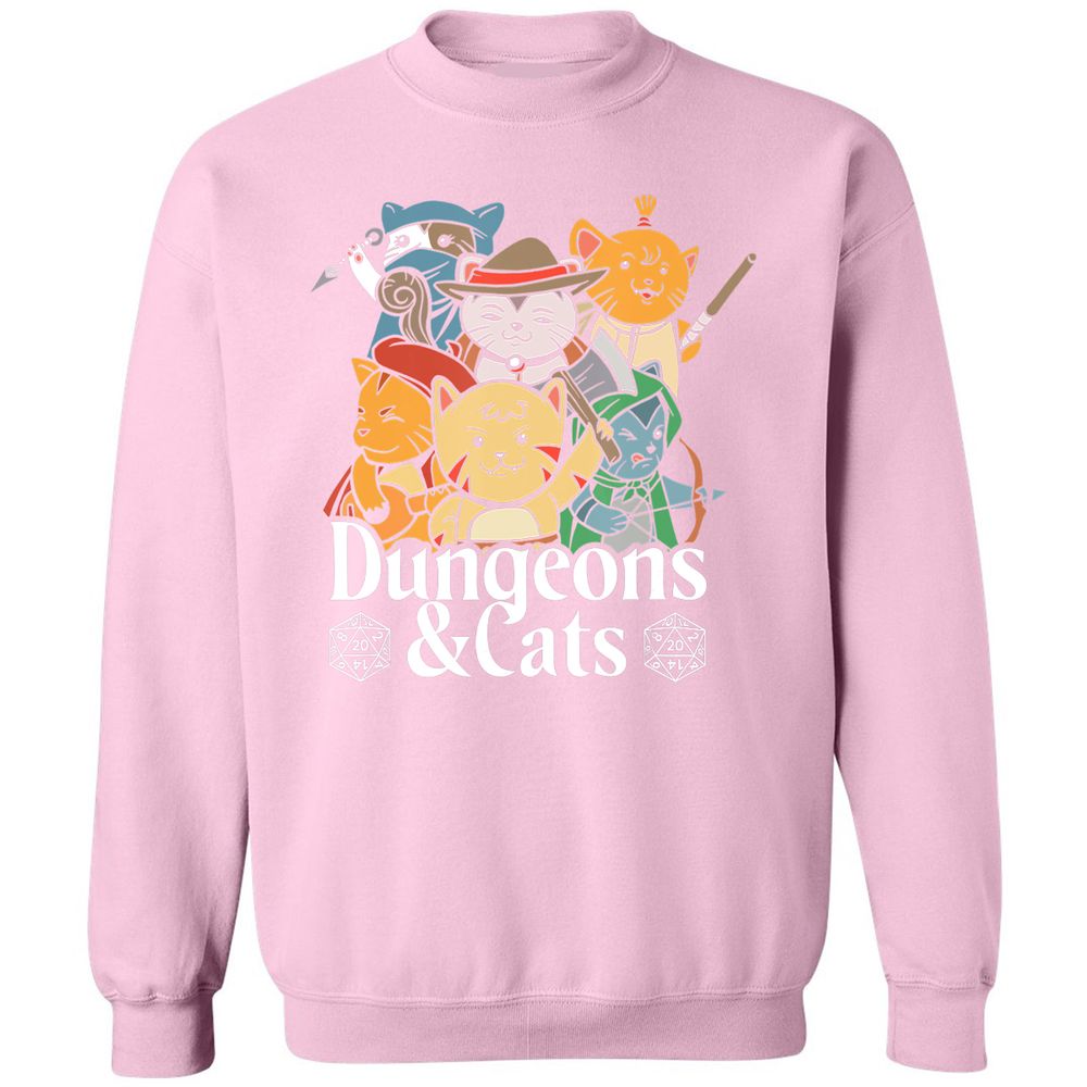 Classic Unisex Sweatshirt - RRCS1NG6 - Light Pink - 3