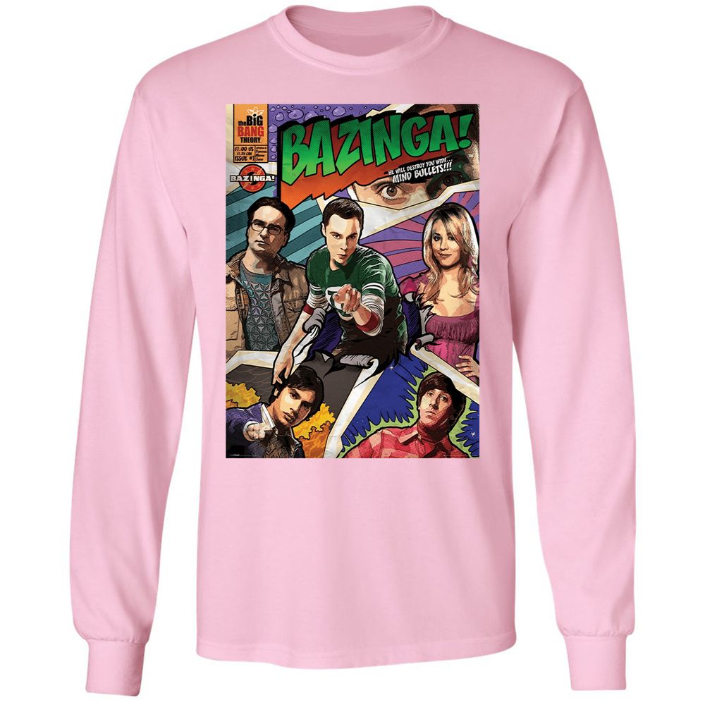 Long Sleeve T-Shirt - S3CBC62E - Light Pink - 3