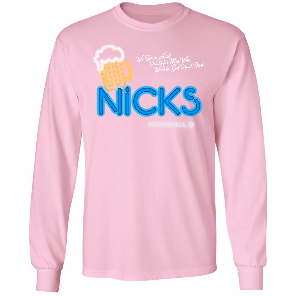 Long Sleeve T-Shirt - SLVVYFND - Light Pink - 3