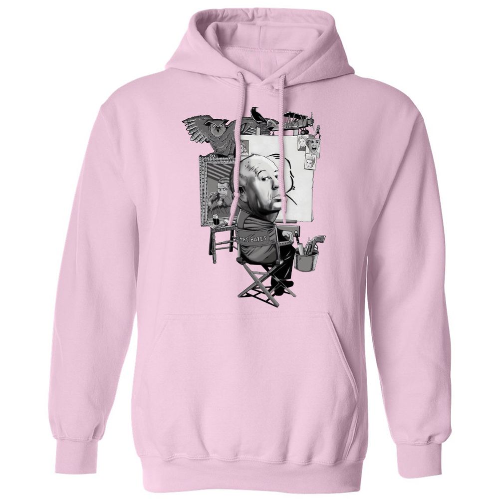 Classic Unisex Hoodie - Q36LT1MZ - Light Pink - 3
