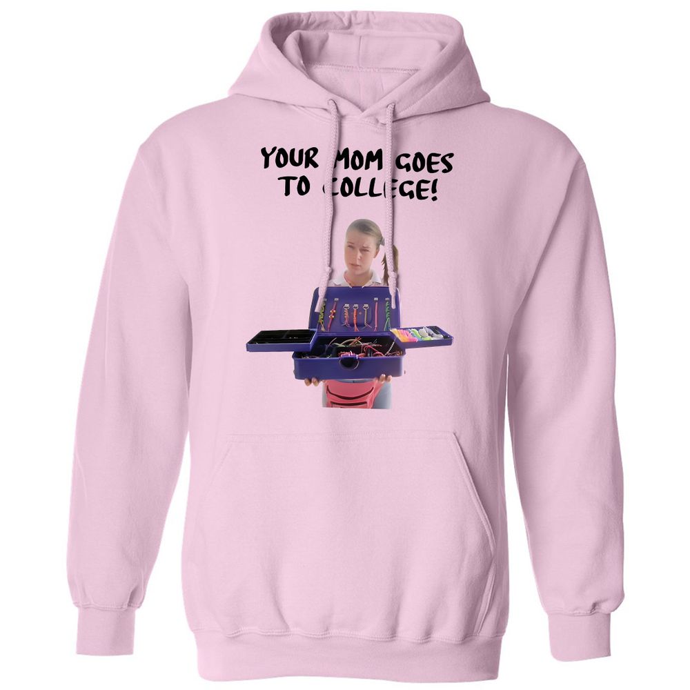 Classic Unisex Hoodie - BEH8XH8F - Light Pink - 3