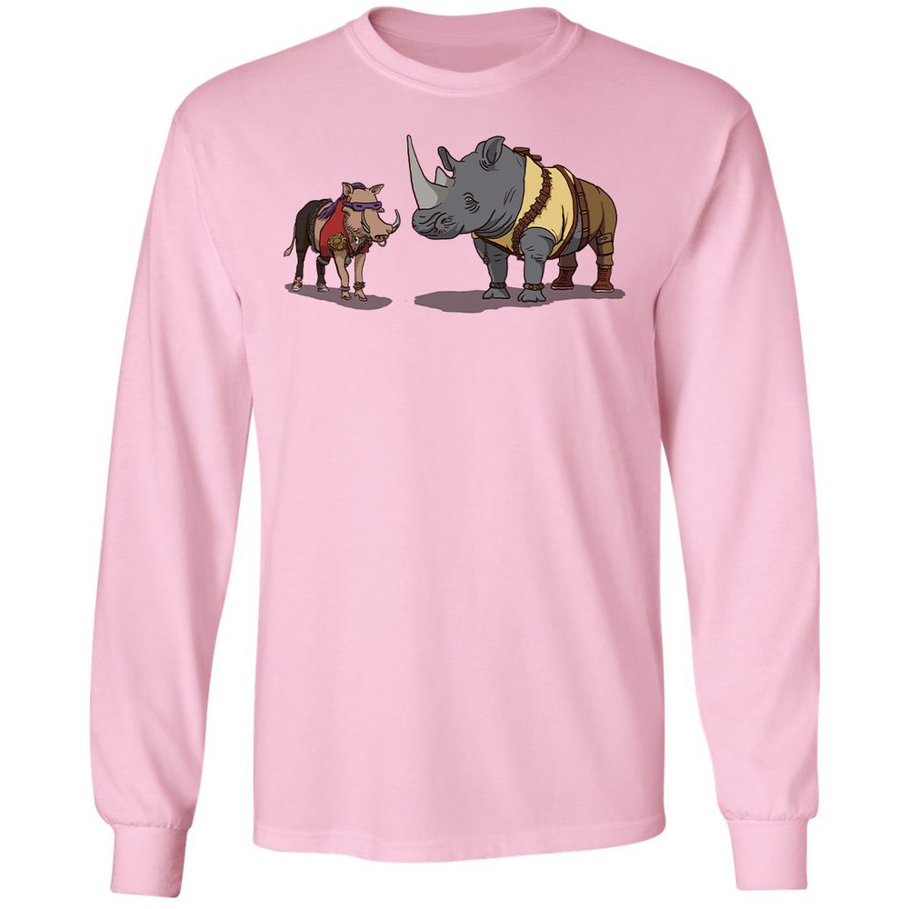 Long Sleeve T-Shirt - GQKUC1VG - Light Pink - 3