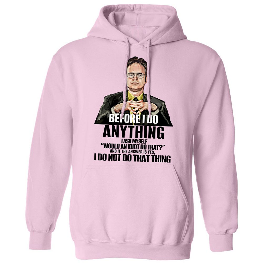 Classic Unisex Hoodie - 3KM19XYZ - Light Pink - 3