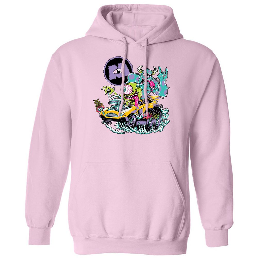 Classic Unisex Hoodie - GH3CM592 - Light Pink - 3