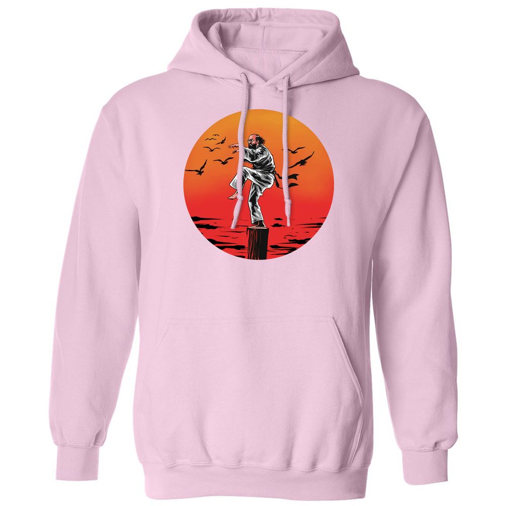 Classic Unisex Hoodie - MSH91W8B - Light Pink - 3