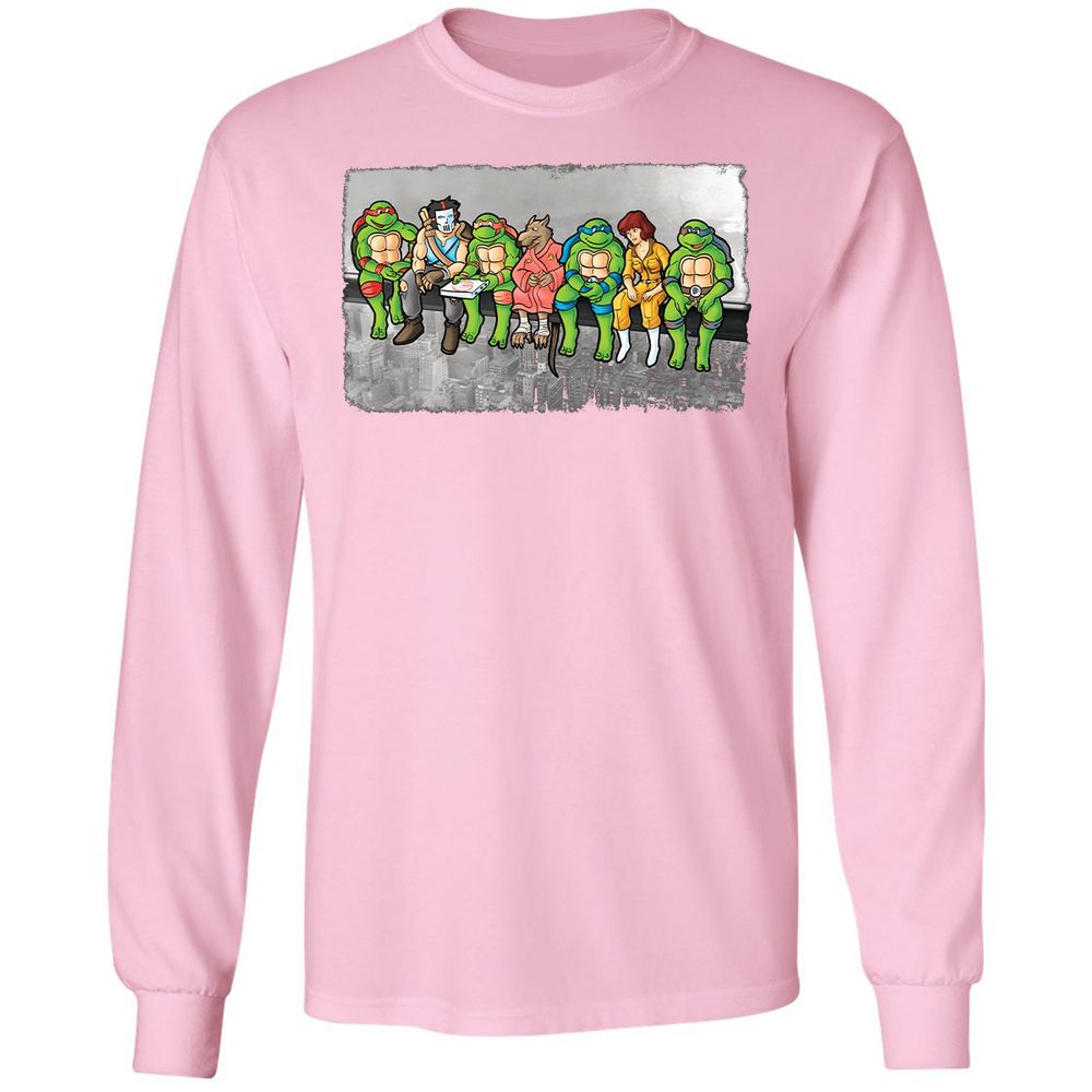 Long Sleeve T-Shirt - L1SDQA1T - Light Pink - 3