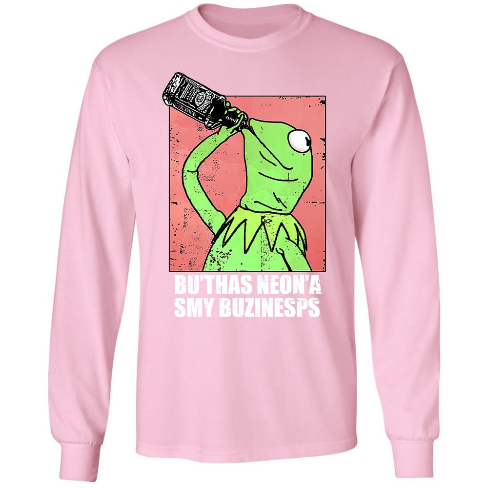 Long Sleeve T-Shirt - KYNBM7JG - Light Pink - 3