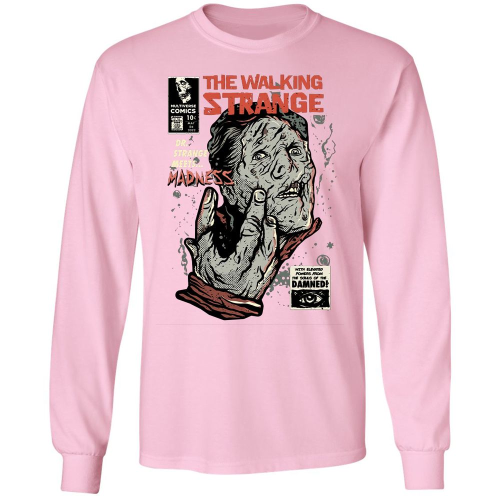 Long Sleeve T-Shirt - YEWEL1U3 - Light Pink - 3