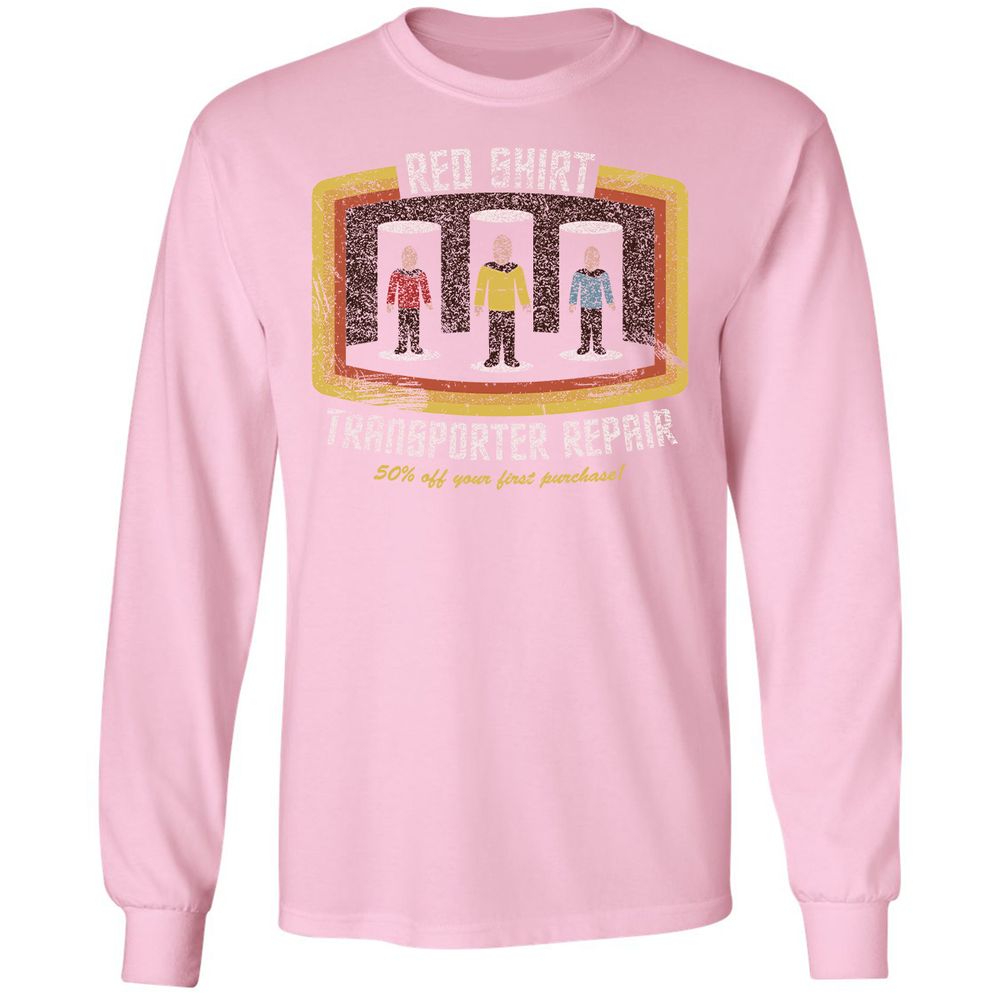Long Sleeve T-Shirt - G83N4YR2 - Light Pink - 3