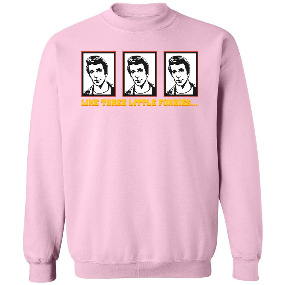 Classic Unisex Sweatshirt - NRYPGYFE - Light Pink - 3