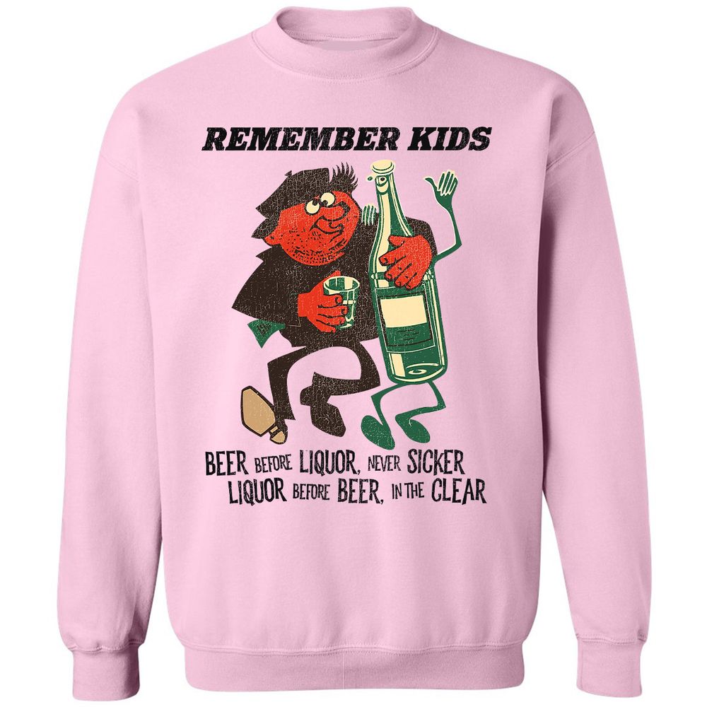 Classic Unisex Sweatshirt - WKAMKYR7 - Light Pink - 3