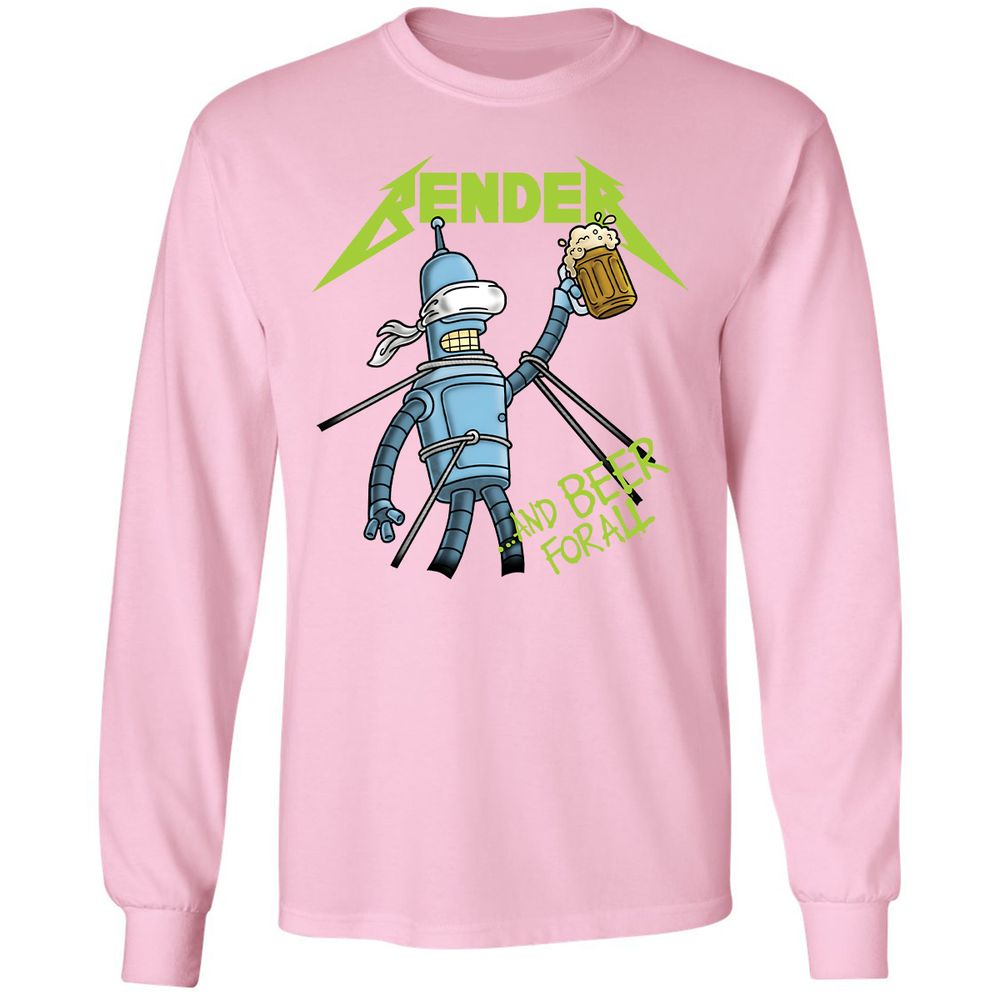 Long Sleeve T-Shirt - D4TDKMAJ - Light Pink - 3