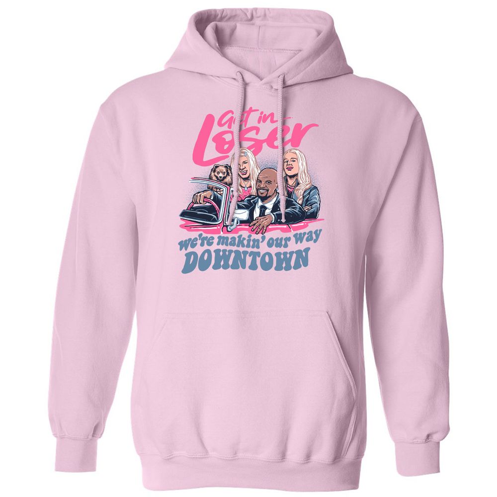 Classic Unisex Hoodie - CYSDH1X5 - Light Pink - 3
