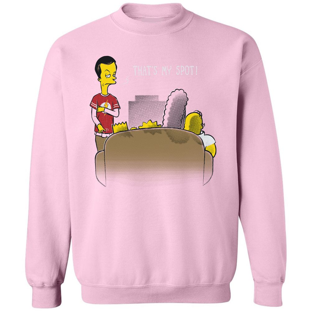 Classic Unisex Sweatshirt - BZZKBFZM - Light Pink - 3