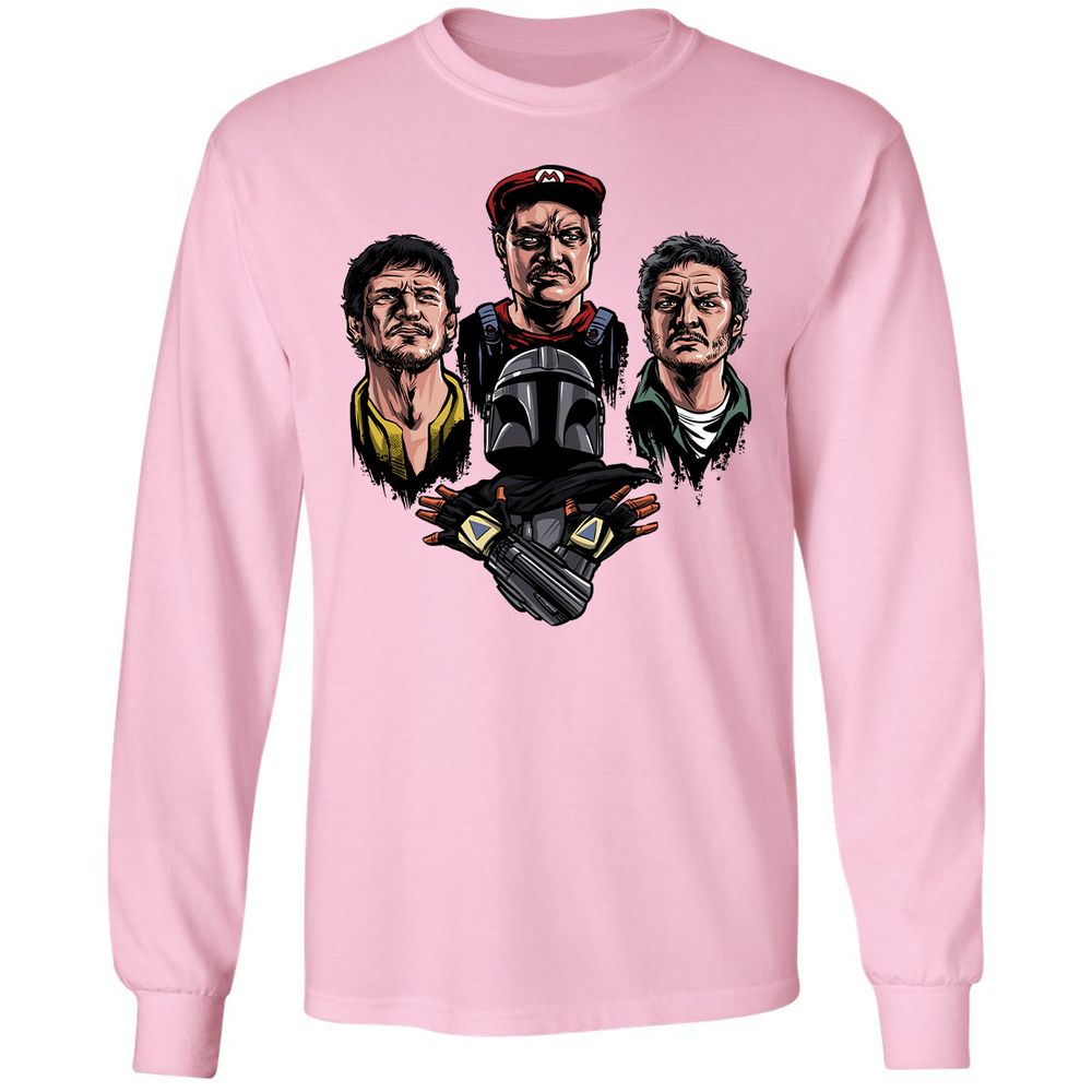 Long Sleeve T-Shirt - HLE7SVH1 - Light Pink - 3