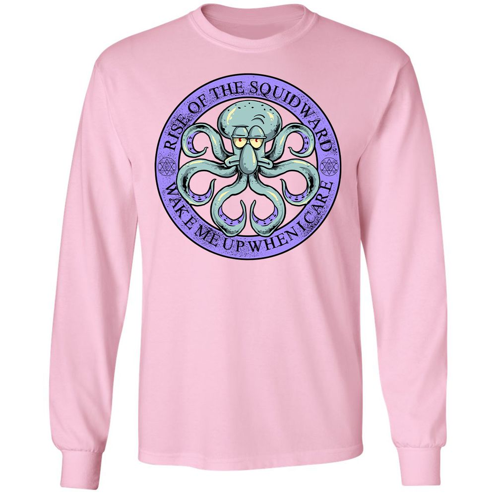Long Sleeve T-Shirt - W2RMNTBE - Light Pink - 3