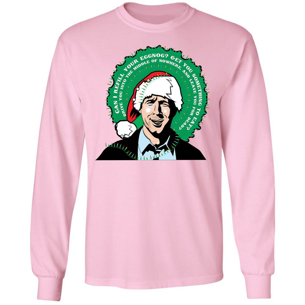 Long Sleeve T-Shirt - 4KCGA5FN - Light Pink - 3