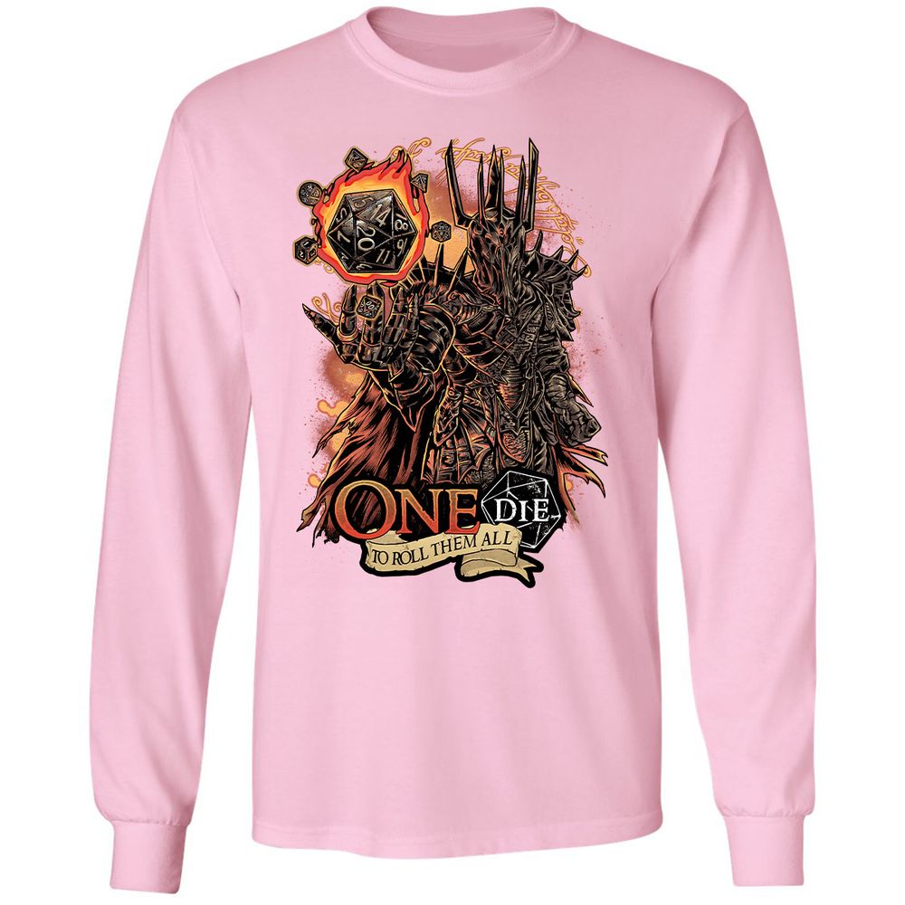 Long Sleeve T-Shirt - REQHNZBH - Light Pink - 3