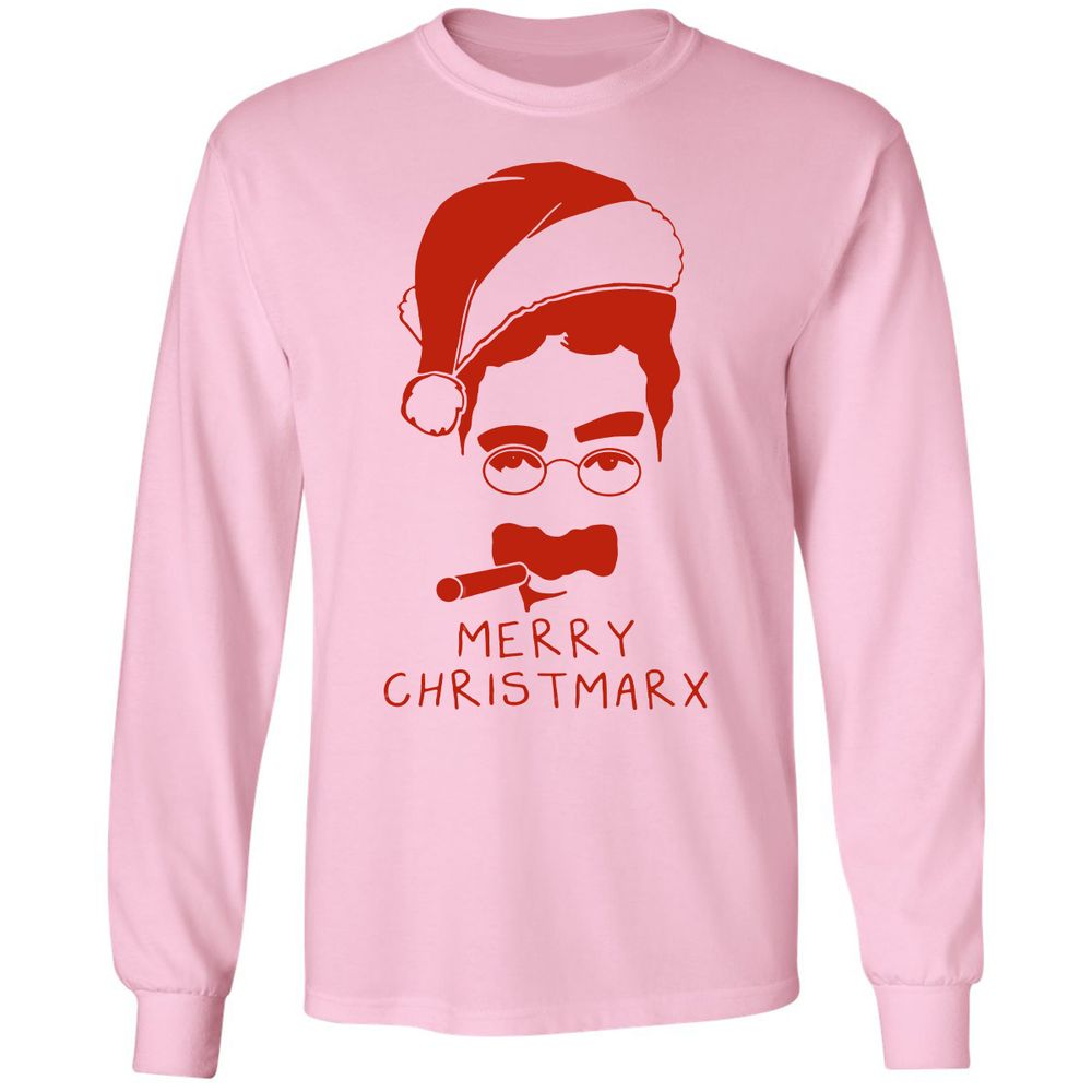 Long Sleeve T-Shirt - MGKNZ7JQ - Light Pink - 3