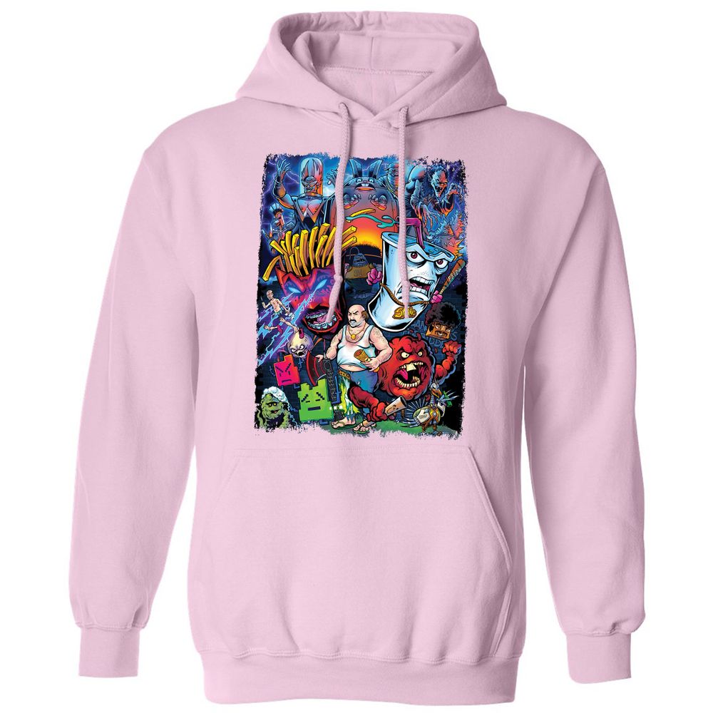 Classic Unisex Hoodie - GUR7VKRJ - Light Pink - 3
