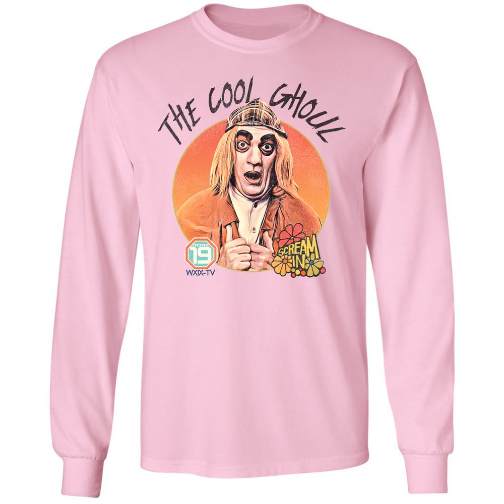 Long Sleeve T-Shirt - MHN8AZK7 - Light Pink - 3