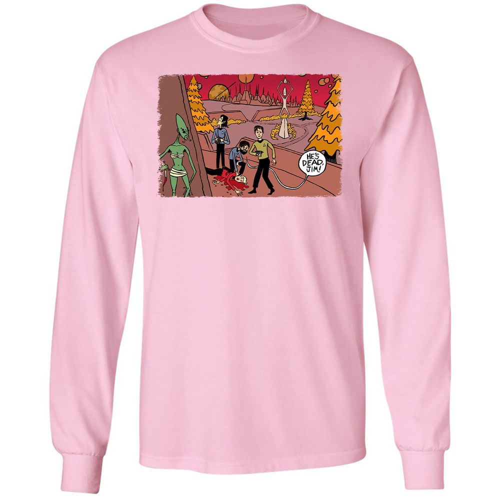 Long Sleeve T-Shirt - AWUH78MH - Light Pink - 3