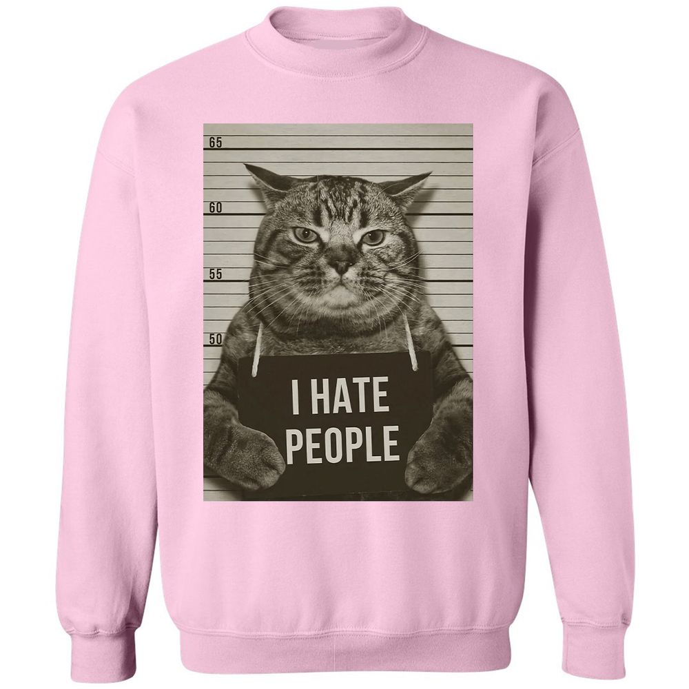 Classic Unisex Sweatshirt - JVJM5KE8 - Light Pink - 3