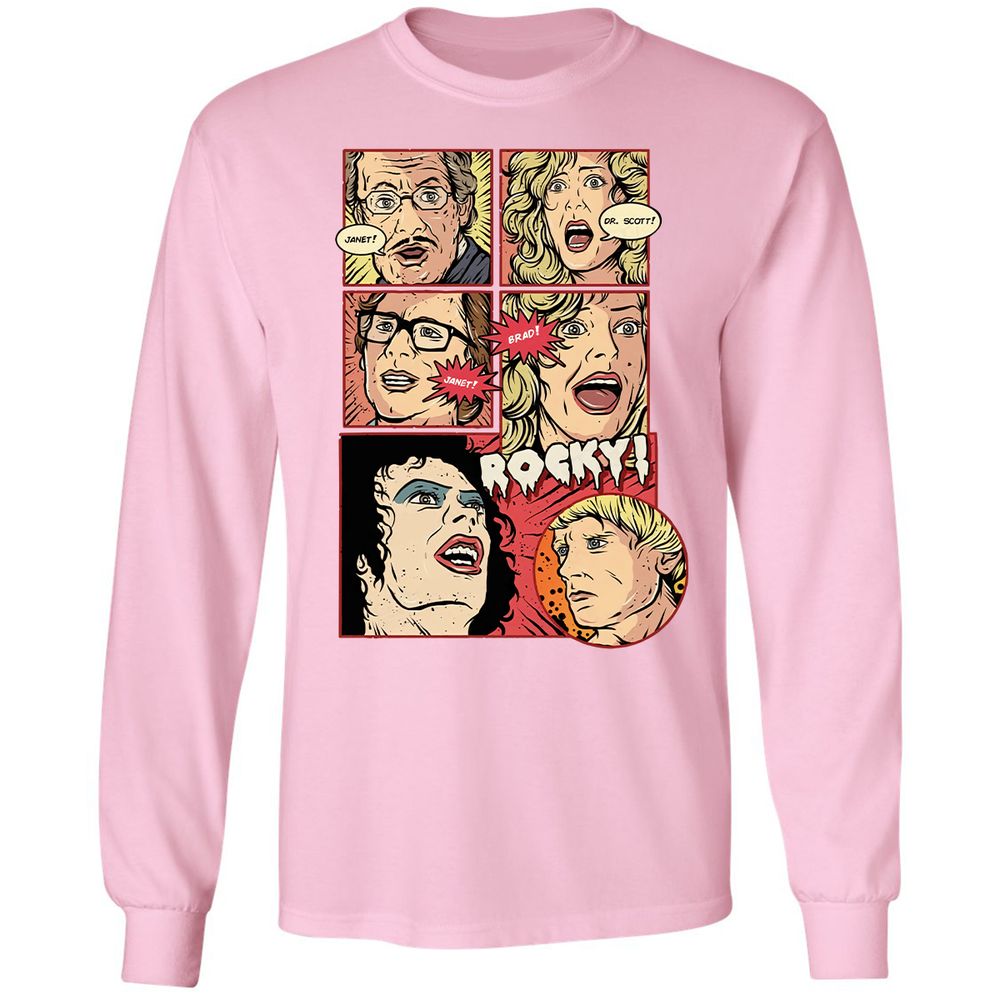 Long Sleeve T-Shirt - 3WSV7G8C - Light Pink - 3